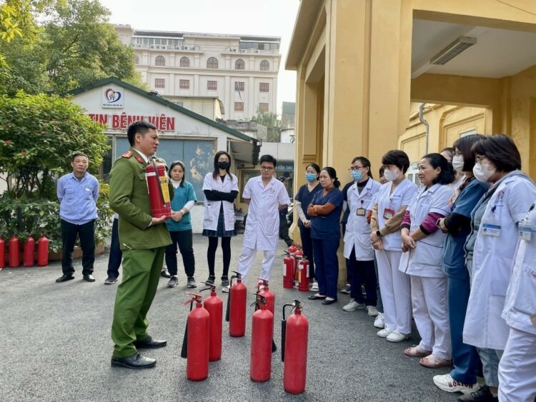 Yếu tố cần quan tâm trong phòng cháy chữa cháy trong bệnh viện