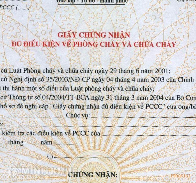 Phân loại và mức phạt vi phạm phòng cháy chữa cháy 